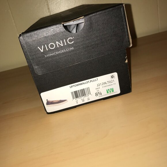 Womens Vionic Uptown Ballet Polluted Slippers Slip On Flats-Size 8.5-DAMAGED BOX - Picture 14 of 15
